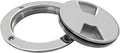 5 inch Hatch 316 Stainless Steel Round Non Slip Inspection Deck Plate with Detachable Cover for Marine Boat Yacht