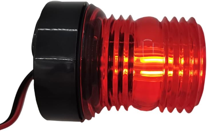 Boat Yacht Navigation Anchor Lights All Round 360° Red 12V LED Daylight Waterproof Signal