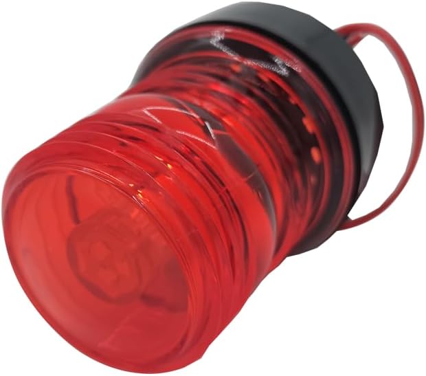 Boat Yacht Navigation Anchor Lights All Round 360° Red 12V LED Daylight Waterproof Signal