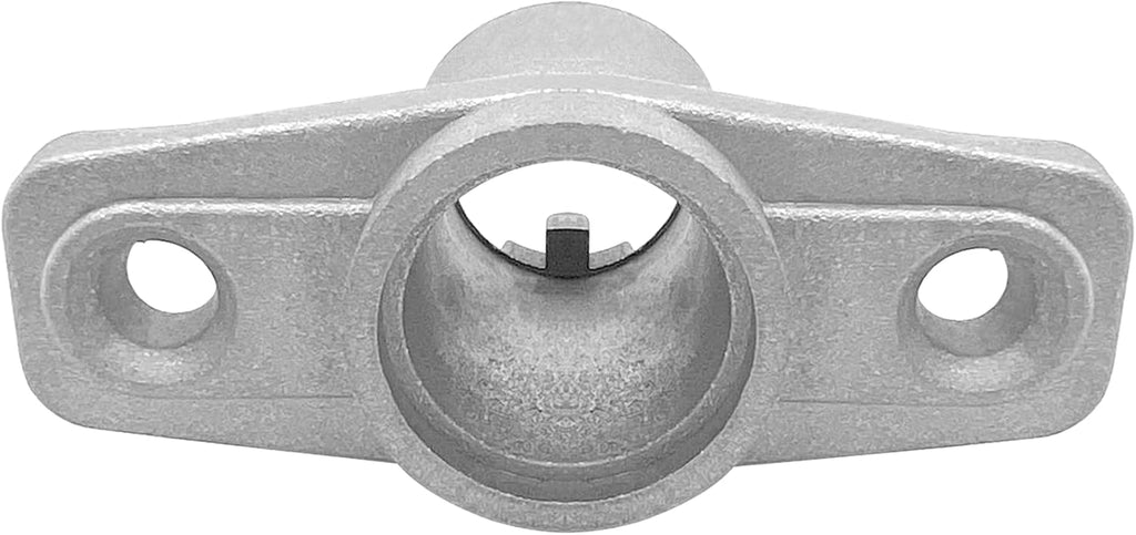 Top Mount Aluminum Oar Lock Socket Holder 90Degrees T-Shaped Boat Hardware Replacement for Marine Yacht Boat/Yacht Parts 2Pcs