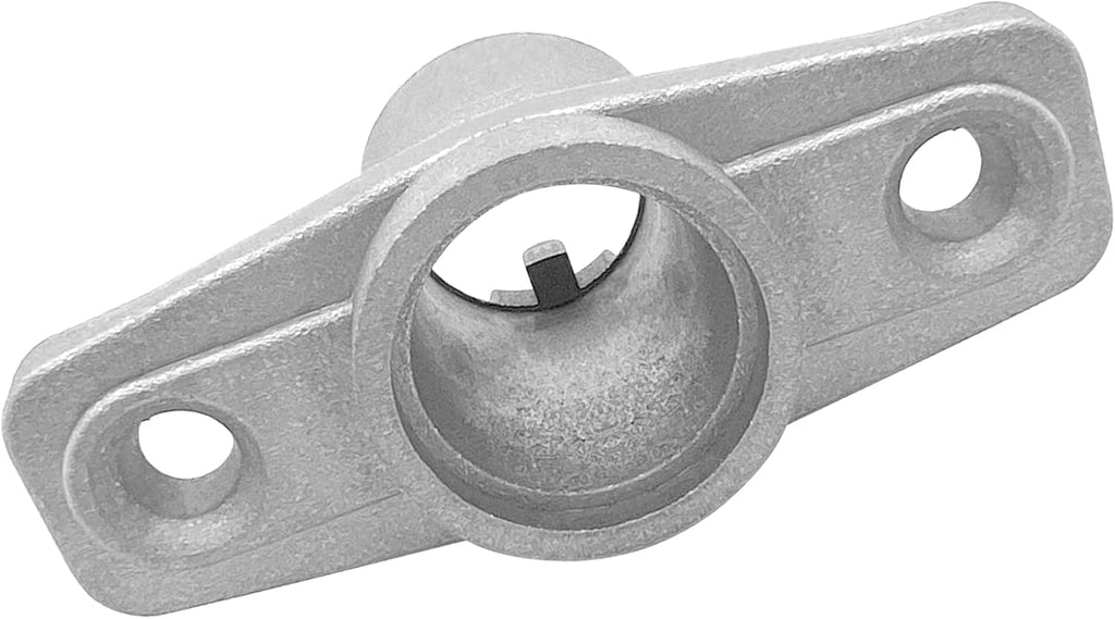 Top Mount Aluminum Oar Lock Socket Holder 90Degrees T-Shaped Boat Hardware Replacement for Marine Yacht Boat/Yacht Parts 2Pcs