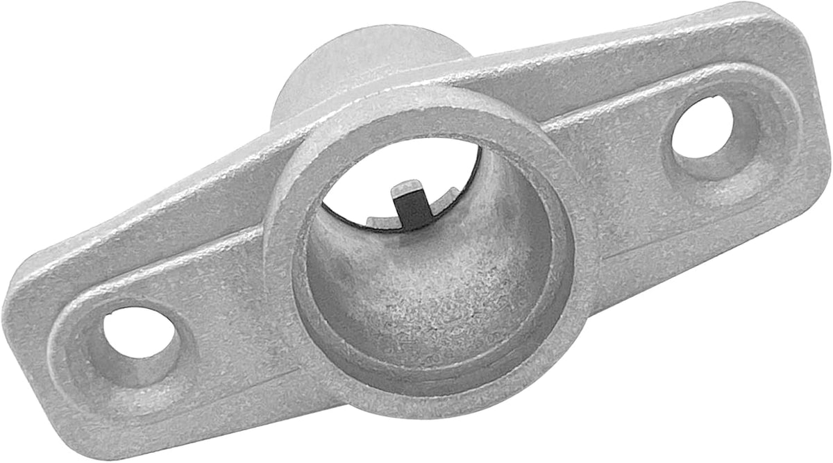Top Mount Aluminum Oar Lock Socket Holder 90Degrees T-Shaped Boat Hardware Replacement for Marine Yacht Boat/Yacht Parts 2Pcs