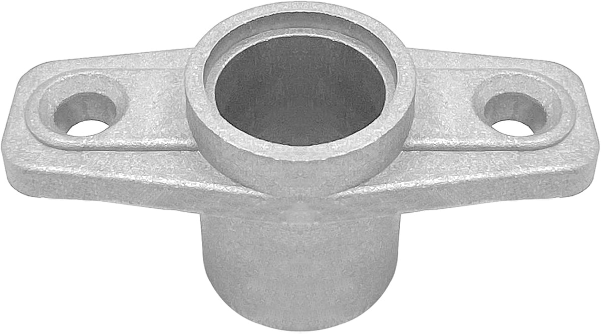 Top Mount Aluminum Oar Lock Socket Holder 90Degrees T-Shaped Boat Hardware Replacement for Marine Yacht Boat/Yacht Parts 2Pcs
