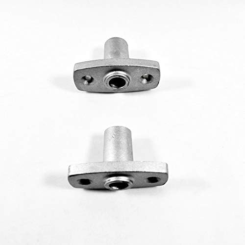Oar Lock Socket Aluminum Top Mount Oarlock/Rowlock Sockets Flush Fishing Rowboat Marine 2PCS
