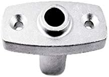 Oar Lock Socket Aluminum Top Mount Oarlock/Rowlock Sockets Flush Fishing Rowboat Marine 2PCS