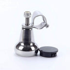 316 Stainless Steel Boat Steering Wheel Knob, Maneuvering Knob with Black Nylon Cover