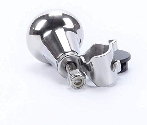 316 Stainless Steel Boat Steering Wheel Knob, Maneuvering Knob with Black Nylon Cover