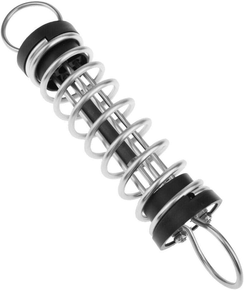 Stainless Steel Boat Mute Mooring Spring Shock Absorber Ruck Damper snubbers Anchor Dock Line 6mm x 300mm