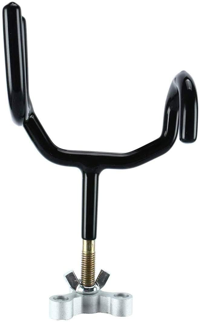 Boat Rod Holder 20 Degree Steel Wire Fishing Pole with PVC Dipped and Mounting Base(4PCS)