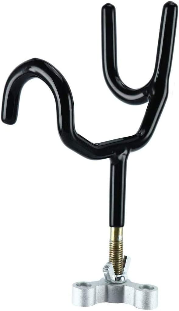 Boat Rod Holder 20 Degree Steel Wire Fishing Pole with PVC Dipped and Mounting Base(4PCS)