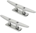 Boat Cleat 4" 316 Stainless Steel Marine Mast 2 Pcs