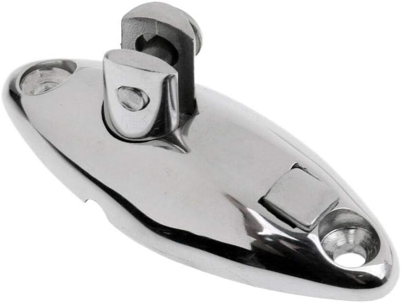 Heavy Duty 360 Degrees Swivel Quick Release Deck Hinge Side Mount 316 Stainless Steel Boat Bimini Top Hardware Without fasterneres