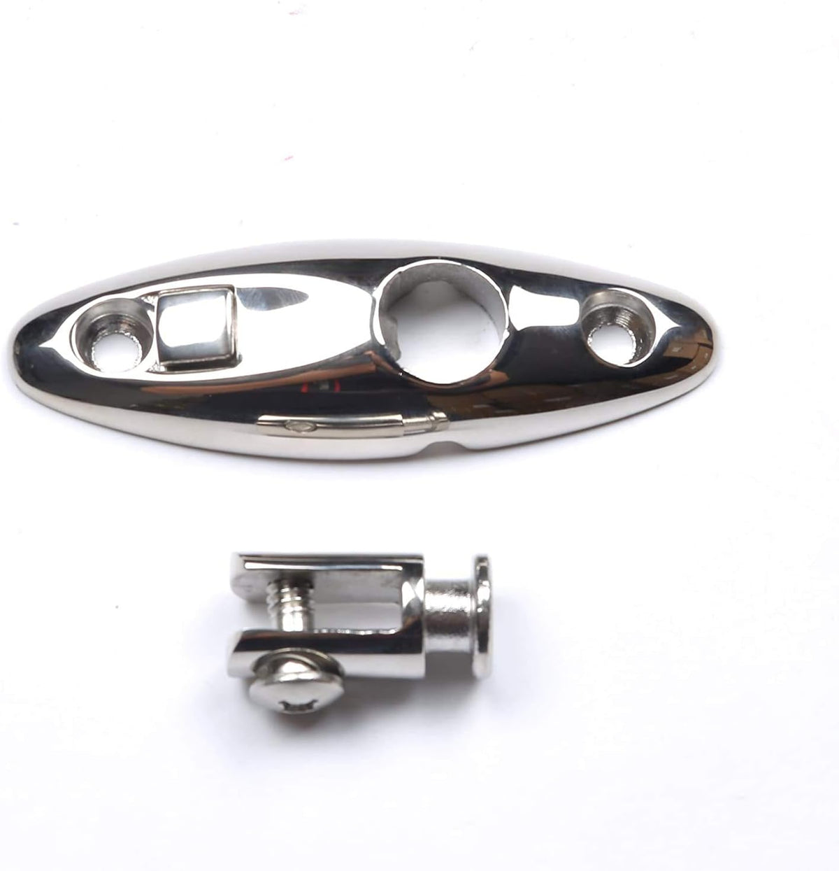 Heavy Duty 360 Degrees Swivel Quick Release Deck Hinge Side Mount 316 Stainless Steel Boat Bimini Top Hardware Without fasterneres