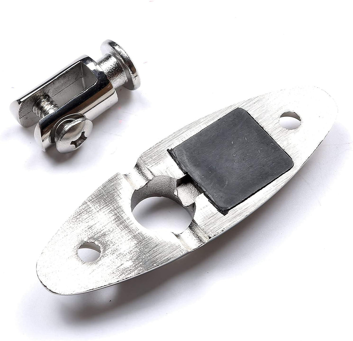 Heavy Duty 360 Degrees Swivel Quick Release Deck Hinge Side Mount 316 Stainless Steel Boat Bimini Top Hardware Without fasterneres