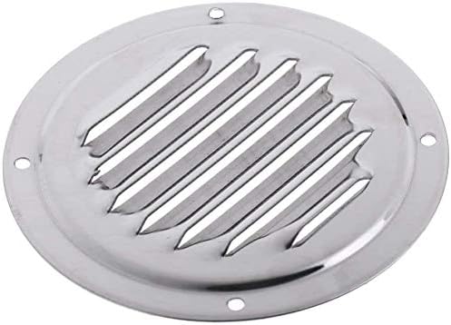 Round Louvered Vent 4" Stainless Steel Marine Boat 102mmCaravan Suit 2PCS for Yacht Accessories