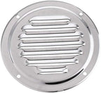 Round Louvered Vent 4" Stainless Steel Marine Boat 102mmCaravan Suit 2PCS for Yacht Accessories