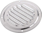 Round Louvered Vent 4" Stainless Steel Marine Boat 102mmCaravan Suit 2PCS for Yacht Accessories