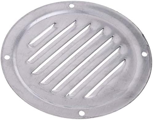 Round Louvered Vent 4" Stainless Steel Marine Boat 102mmCaravan Suit 2PCS for Yacht Accessories