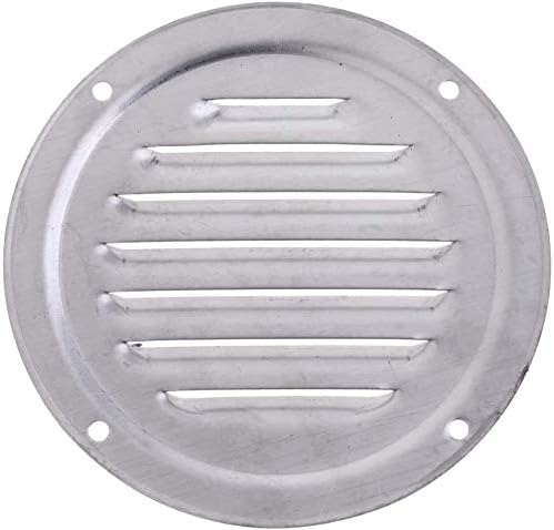 Round Louvered Vent 4" Stainless Steel Marine Boat 102mmCaravan Suit 2PCS for Yacht Accessories
