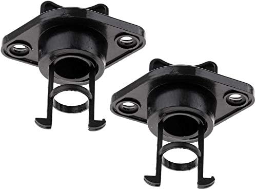 25mm 1'' Black Nylon Marine Yacht Drain Plug Bung Socket Sailing Fishing Boat Captive Screw & for Dinghy Kayak Canoes Boats Stop Water Infiltration