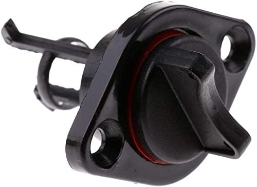 25mm 1'' Black Nylon Marine Yacht Drain Plug Bung Socket Sailing Fishing Boat Captive Screw & for Dinghy Kayak Canoes Boats Stop Water Infiltration