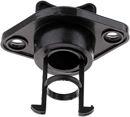 25mm 1'' Black Nylon Marine Yacht Drain Plug Bung Socket Sailing Fishing Boat Captive Screw & for Dinghy Kayak Canoes Boats Stop Water Infiltration