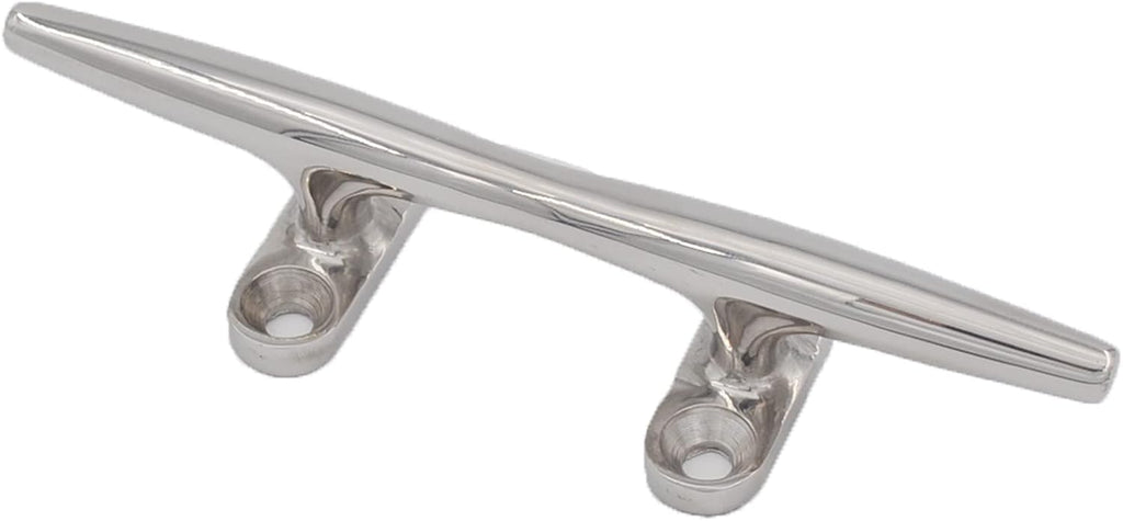 2pcs Boat Dock Cleat Marine 316 Stainless Steel Open Base 4'' 8inch