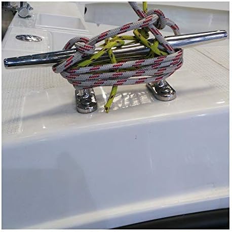 2pcs Boat Dock Cleat Marine 316 Stainless Steel Open Base 4'' 8inch
