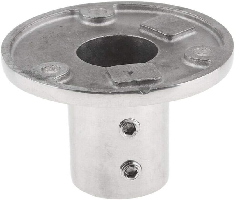 7/8''(22mm) 90 Degree Heavy Dudy 316 Stainless Steel Marine Tube Boat Hand Rail Round Base Bimini Top Fitting Hardware