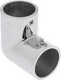 Heavy Dudy Marine Grade 316 Steel Stainless 2 Way Boat Hand Rail Fitting 90 Degree Elbow for 7/8" O.D. Tube Hardware