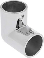 Heavy Dudy Marine Grade 316 Steel Stainless 2 Way Boat Hand Rail Fitting 90 Degree Elbow for 7/8" O.D. Tube Hardware
