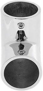 Heavy Dudy Marine Grade 316 Steel Stainless 2 Way Boat Hand Rail Fitting 90 Degree Elbow for 7/8" O.D. Tube Hardware