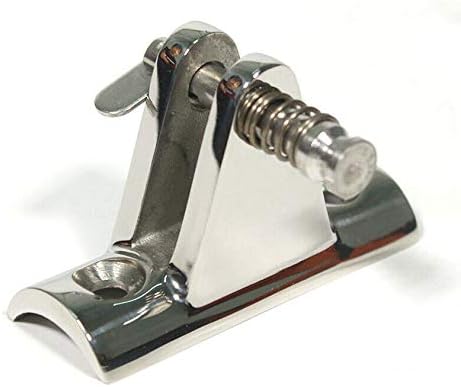 Deck Hinge Boat Bimini Top Fitting 90 Degree Pin Stainless Steel Hot Accessories Marine with Quick Release pins