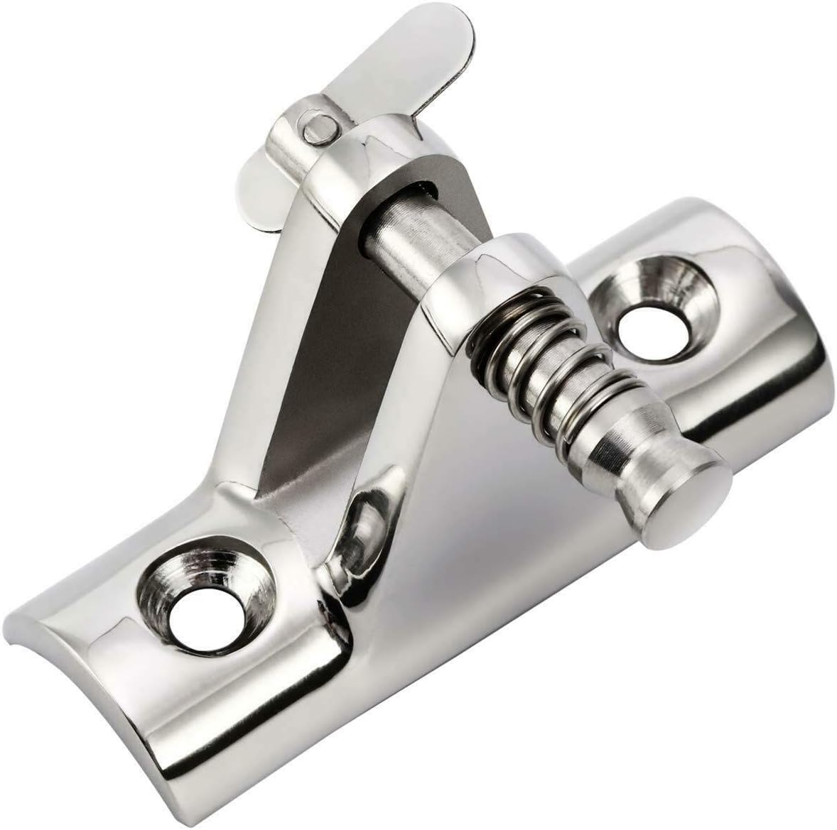Deck Hinge Boat Bimini Top Fitting 90 Degree Pin Stainless Steel Hot Accessories Marine with Quick Release pins