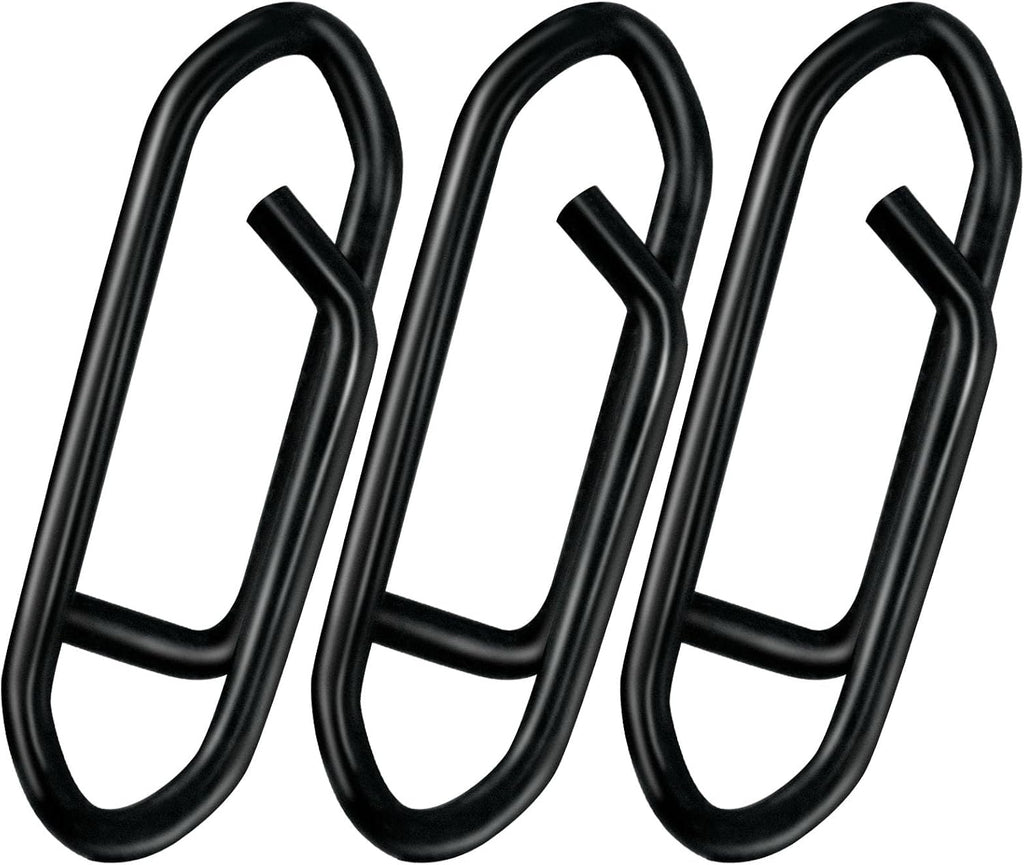 50-Pack Fishing Stealth Power Speed Clips, High Strength Stainless Steel Clips for Lures Quick Change, Freshwater Saltwater Crankbait Popper Snap Connector Tackle  25LB