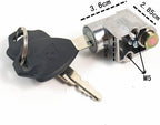 2-button lock, suitable for e-bike, electric bike, scooter, safe, locker