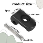 Folding hook lock with iron clasp, compatible with Xiao-Mi M365, reinforced hinge for aluminium folding electric scooters
