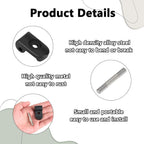 Folding hook lock with iron clasp, compatible with Xiao-Mi M365, reinforced hinge for aluminium folding electric scooters
