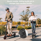 Folding hook lock with iron clasp, compatible with Xiao-Mi M365, reinforced hinge for aluminium folding electric scooters