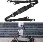 Petluno Accessories for electric scooters, compatible with Xiaomi M365/1S/Pro, scooter carry bag/child handle/ hooks/cable conduit protection/reflective set/shoulder strap/handlebar # 3 Straps