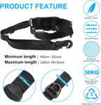 Petluno Accessories for electric scooters, compatible with Xiaomi M365/1S/Pro, scooter carry bag/child handle/ hooks/cable conduit protection/reflective set/shoulder strap/handlebar # 3 Straps