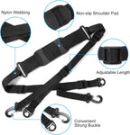 Petluno Accessories for electric scooters, compatible with Xiaomi M365/1S/Pro, scooter carry bag/child handle/ hooks/cable conduit protection/reflective set/shoulder strap/handlebar # 3 Straps