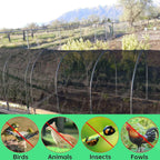 Mosquito Netting Garden Mesh Netting, 33x10Ft Bird Fine Patio Garden Screen Mesh Netting Barrier Hunting Blind Plant Protecting Net for Balcony Porch Protecting Your Skin Plants Vegetables DIY