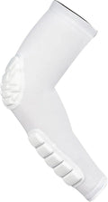 Padded Elbow Forearm Sleeves Compression Arm Protective Sleeve Basketball Shooting Protective Pad