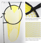 2 Pcs Set Soccer Target Goal Net - Portable Foldable Practice Equipment for Shooting Accuracy - Outdoor Football Field Throwing Target