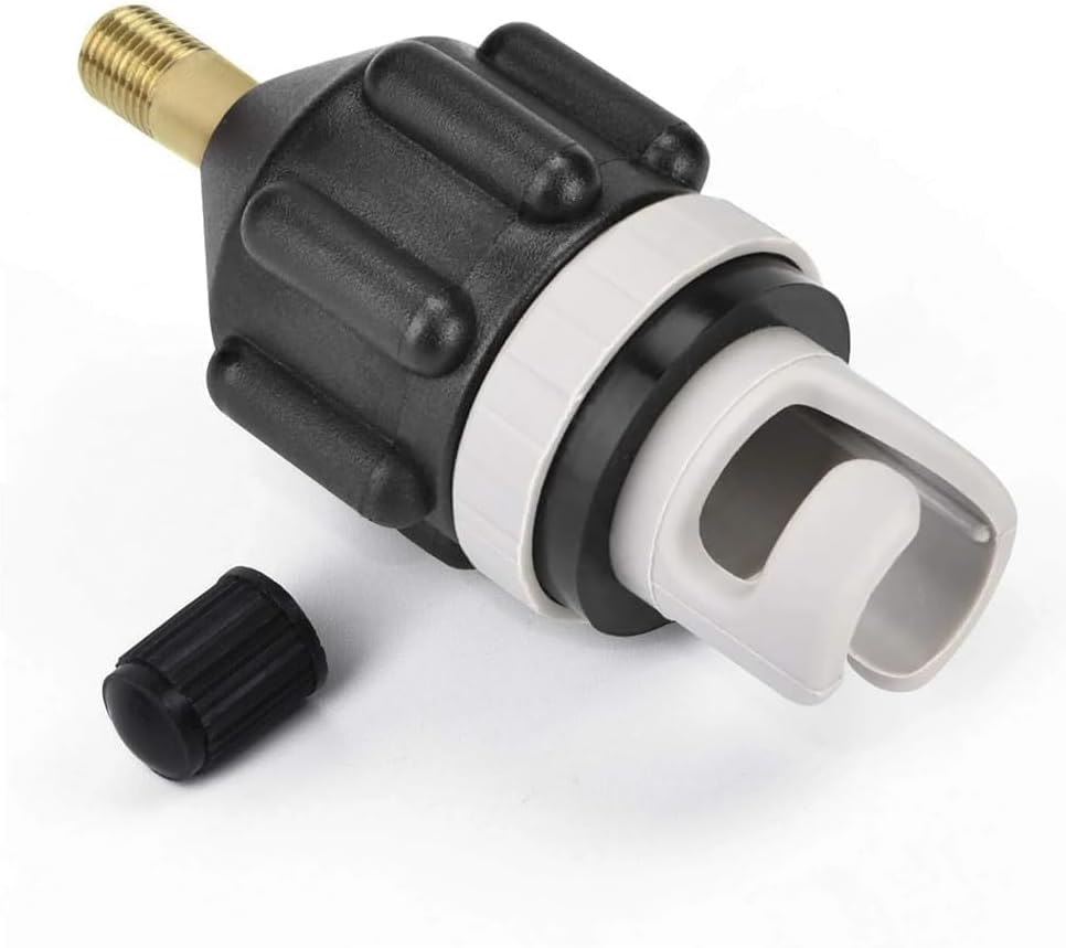 Inflatable SUP Pump Adaptor，Air Pump Converter Air Valve Adapter Sup with Standard Conventional Air Valve Attachment for Stand Up Paddle Board, Inflatable Bed, Inflatable Boat，Kayak
