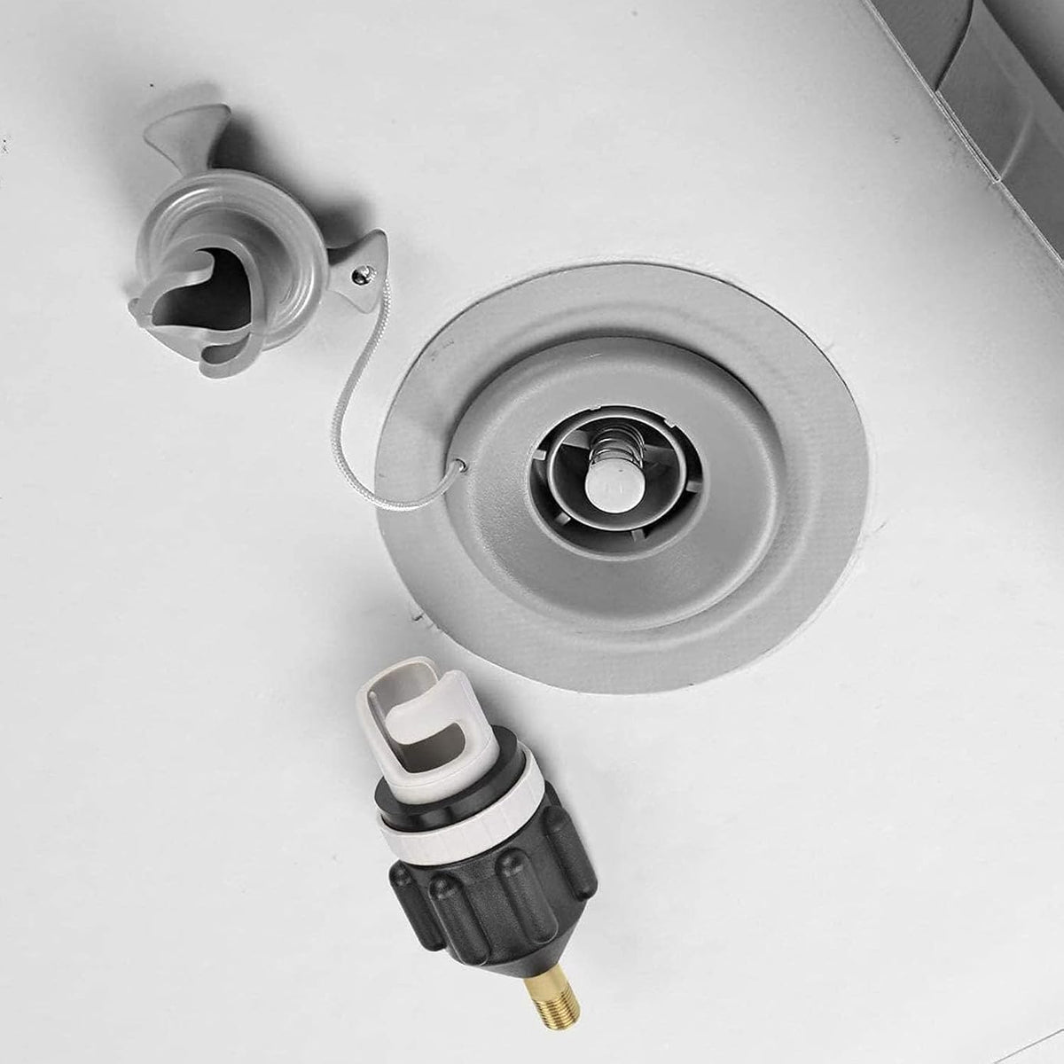 Inflatable SUP Pump Adaptor，Air Pump Converter Air Valve Adapter Sup with Standard Conventional Air Valve Attachment for Stand Up Paddle Board, Inflatable Bed, Inflatable Boat，Kayak