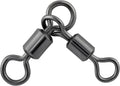 30 Pack 3 Way Swivels Barrel Fishing Tackle Hook Line Connector Three Rig Trolling Catfish Saltwater Freshwater - #4/0*3/0-209LB-30