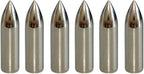 100 Grain Glue on Field Points Archery Replacement Practice Target Arrow Tips 12 Pack -