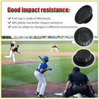 ABS Plastic Softball Bat End Cap Compatible with 2020+ Double-Barrel Fastpitch Bats, Fit for 2018 and 2019 Baseball Bats a Portion of the Inner Lip Lower Than Outer -